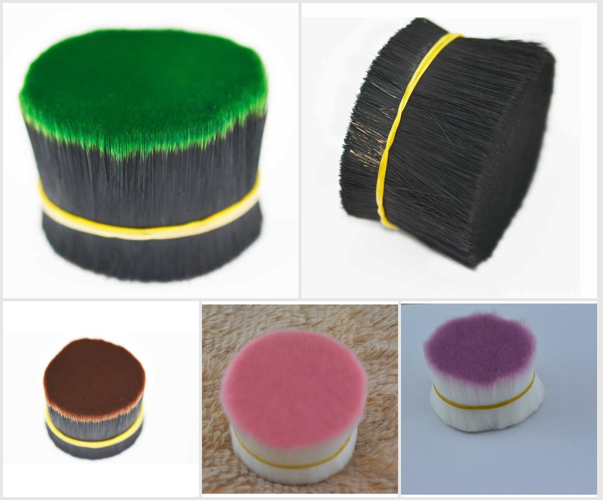 Soft Tapered Synthetic PBT/Brush Fibers: For Natural and Glamorous False Eyelashes